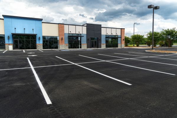 Parking Lot Blacktopping in Estero